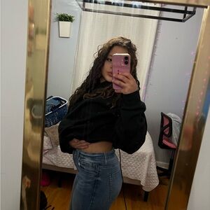 Blue garage skinny jeans